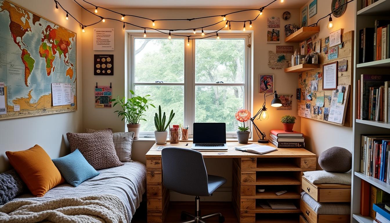 découvrez des astuces diy pratiques pour aménager votre logement étudiant. maximisez votre espace, personnalisez votre décoration et créez un environnement chaleureux sans vous ruiner. suivez nos conseils pour un intérieur stylé et fonctionnel.