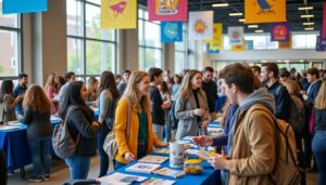 découvrez le forum des associations, un événement incontournable pour dynamiser votre vie étudiante ! rencontrez des associations variées, explorez des activités enrichissantes et engagez-vous dans des projets qui vous passionnent. ne manquez pas cette opportunité de valoriser votre expérience universitaire et de développer votre réseau social.